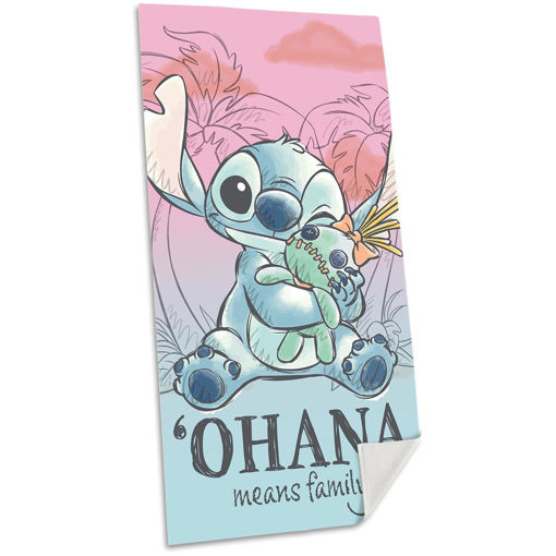 Picture of DISNEY STITCH BEACH TOWEL 70X140CM 2 ASS